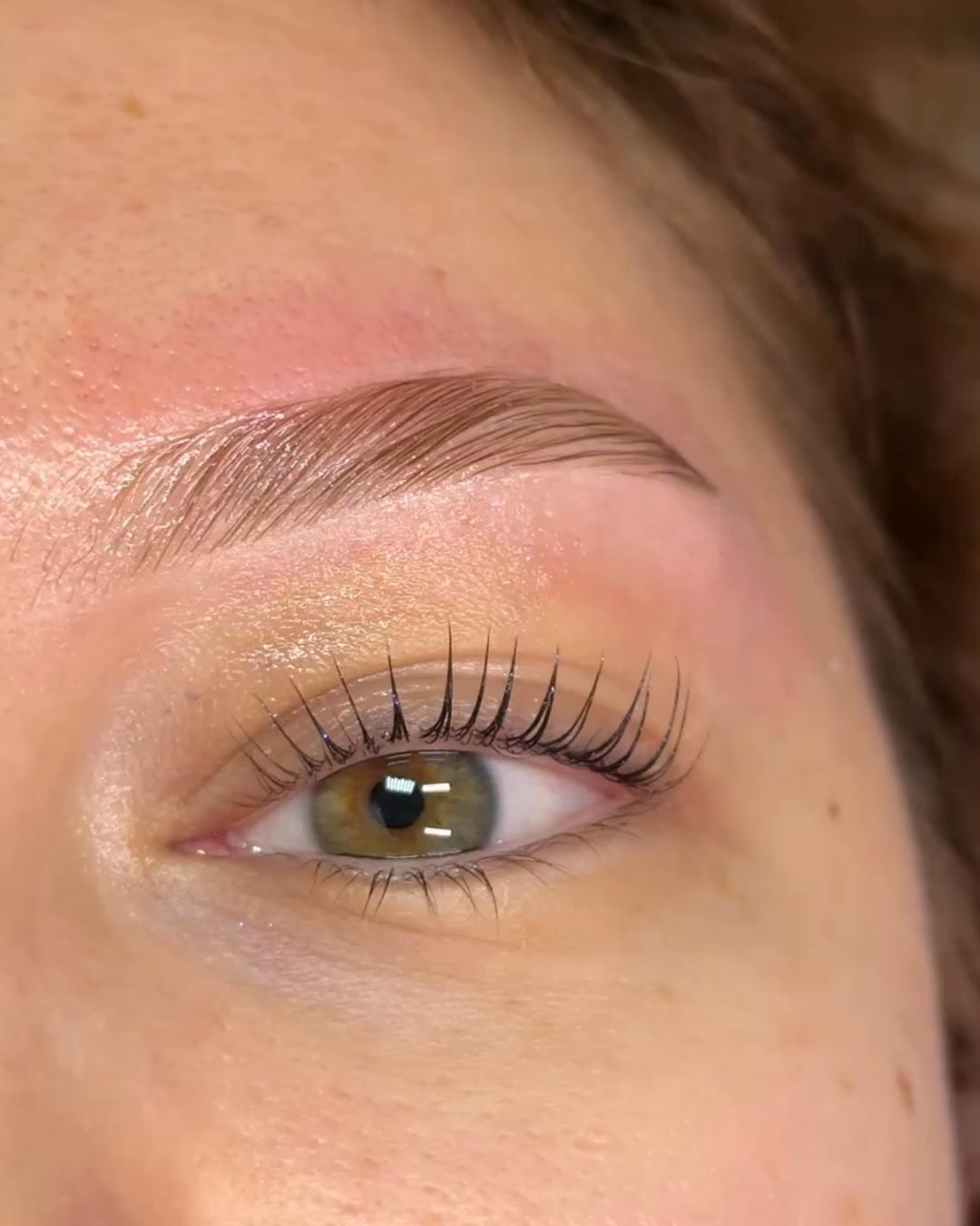 Korean Lash Lift rezultat 1